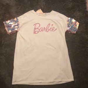 Missguided Barbie T-shirt Dress